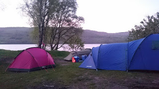 Group Camping at Loch Tummel